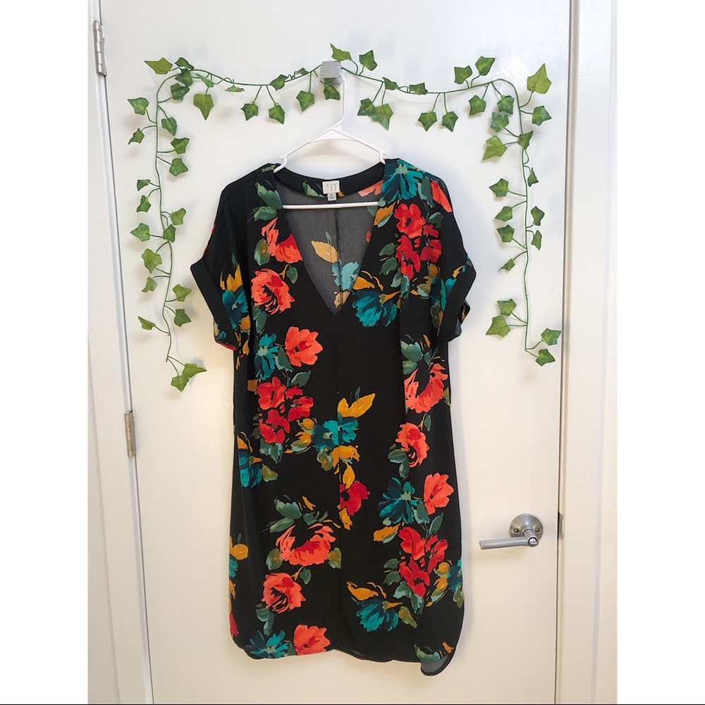 A New Day Floral Dress